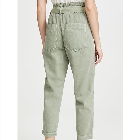 AMO Pants - | AMO | relaxed paperbag capris. Size 28.
